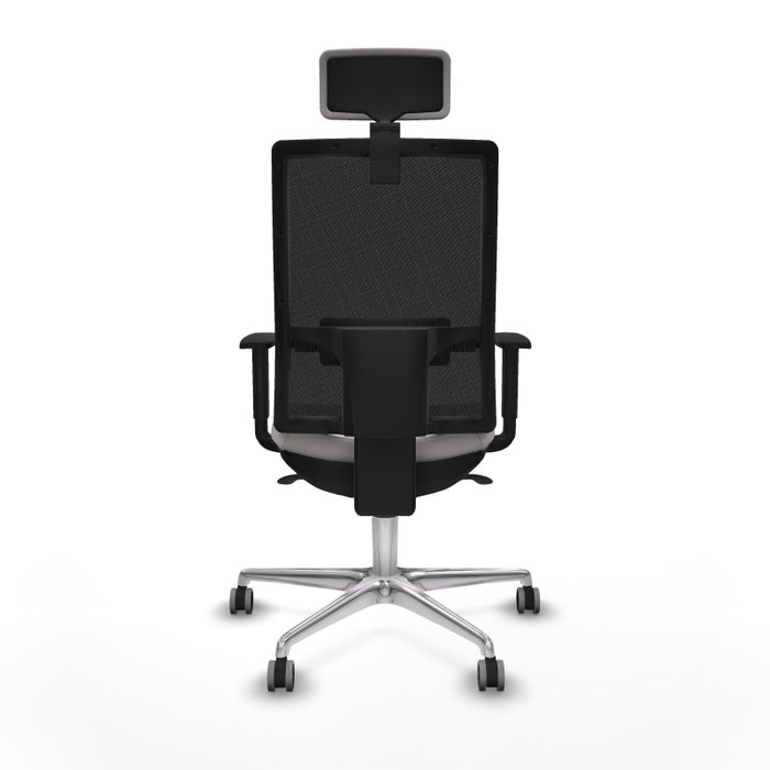 PIQUERAS Y CRESPO Silla de oficina Horna con mecanismo Sincro Blanco y Negro PIQUERAS Y CRESPO Silla de oficina Horna con mecanismo Sincro Blanco y Negro