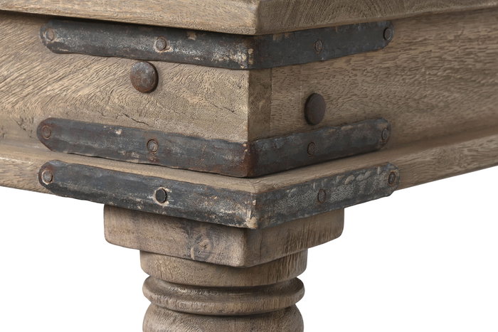 DKD Home Decor Mesa Centro Item Home Natural 107 x 45 x 170 cm