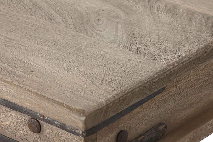 DKD Home Decor Mesa Centro Item Home Natural 107 x 45 x 170 cm