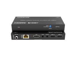 Vivolink Kit KVM HDBaseT VLKVM150 de 18Gbps (150m) con USB 2.0 y resolución 4K@60Hz