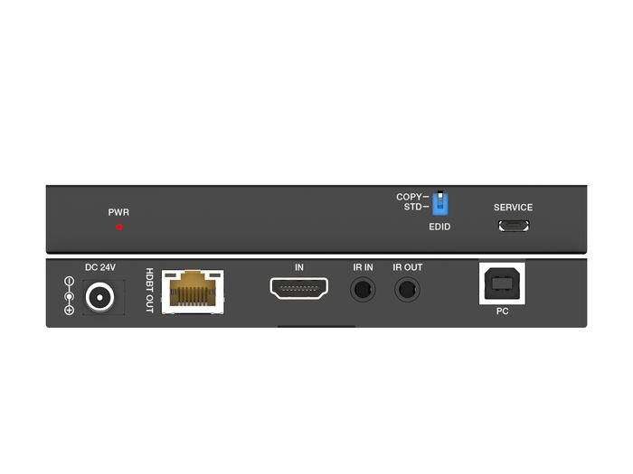 Vivolink VLKVM150 Kit Extensor KVM HDBaseT 18Gbps, 4K60, USB 2.0, Audio, IR, PoC, Alcance 150m por Cable Cat6a/7 para Salas Profesionales