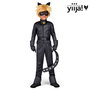 My Other Me Disfraz infantil Cat Noir Chaqueta Pantalón Cinturón Guantes Antifaz Peluca Anillo Talla 9-11 años