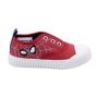 Zapatilla Loneta Suela Pvc Elásticos Spiderman Rojo 26