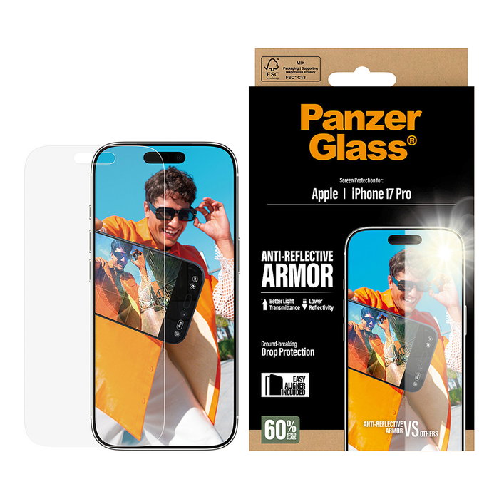 PanzerGlass ANTI-REFLECTIVE ARMOR SCREEN PR Protector de pantalla anti-reflejo PanzerGlass ANTI-REFLECTIVE ARMOR SCREEN PR Protector de pantalla anti-reflejo
