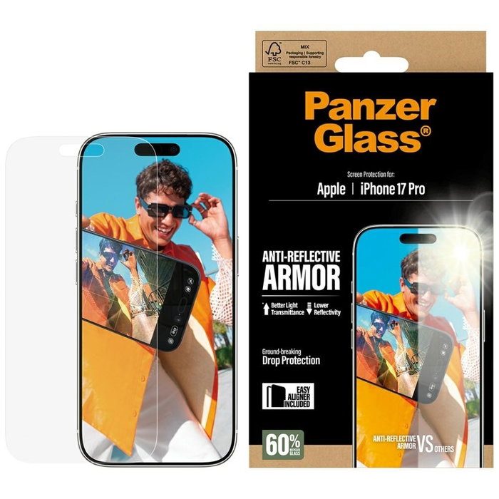 PanzerGlass ANTI-REFLECTIVE ARMOR SCREEN PR Protector de pantalla anti-reflejo PanzerGlass ANTI-REFLECTIVE ARMOR SCREEN PR Protector de pantalla anti-reflejo