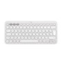 Logitech Pebble Keys 2 K380s Blanco QWERTY Español