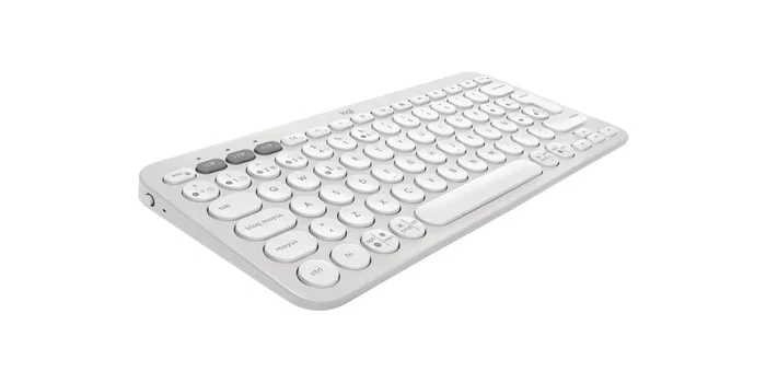 Logitech Pebble Keys 2 K380s Blanco QWERTY Español