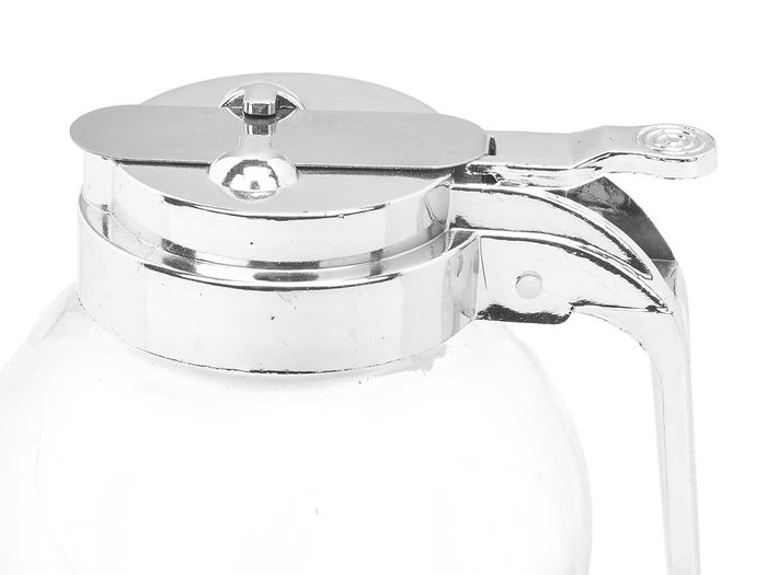 VIVALTO Dispensador Vidrio Esfera Transparente 10 cm x 10 cm x 9 cm 260 ml (Set de 24)