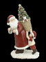 DKD Home Decor Figura de Santa en Resina 12x9x19 cm Surtida