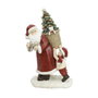 DKD Home Decor Figura de Santa en Resina 12x9x19 cm Surtida