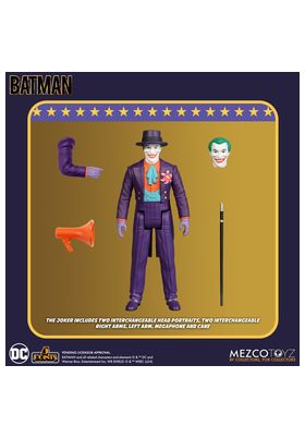 Mezco Toyz The Joker 9,5 cm DC Universe Batman 1989 5 Points