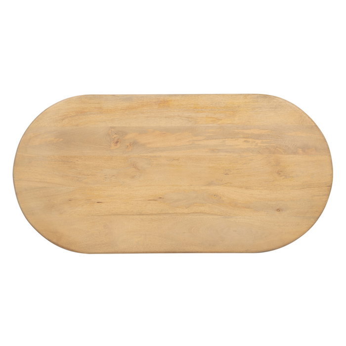 Mesa Centro Natural Madera de Mango 120 X 60 X 45 cm