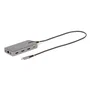Startech Adaptador Multipuertos USB-C 117B-USBC-MULTIPORT Gris