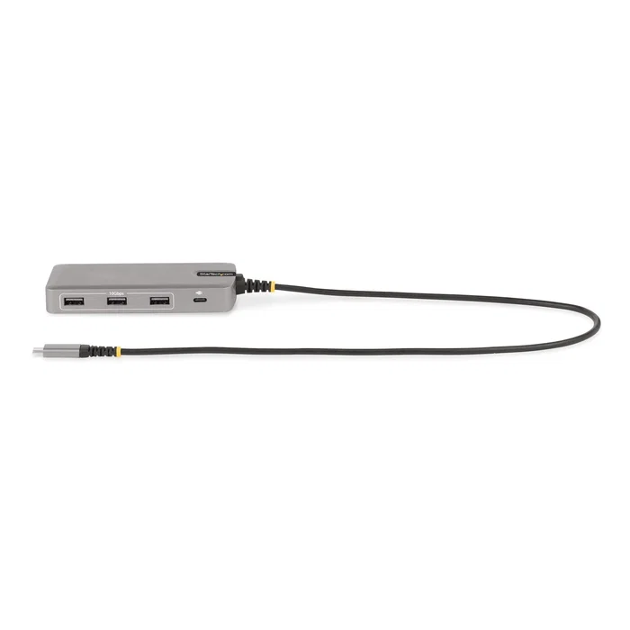 StarTech 117B-USBC-MULTIPORT Docking Station USB-C para 3 Monitores 4K, HDMI, DisplayPort, 3x USB-A 3.2, Ethernet, PD 100W, Gris
