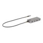 Startech Adaptador Multipuertos USB-C 117B-USBC-MULTIPORT Gris