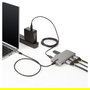 StarTech 117B-USBC-MULTIPORT Adaptador Multipuertos USB-C para 3 Monitores 4K 60Hz Doble, HDMI/DisplayPort 4K 30Hz, USB 3.2 Gen 2, PD 100W