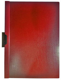 Dosier Clip Esselte Pvc Clip File A4 Pinza Metal 30H Rojo Vivida (Set de 25)
