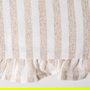 Cojín Rayas Beige Algodón 50 X 30 cm (Set de 2)