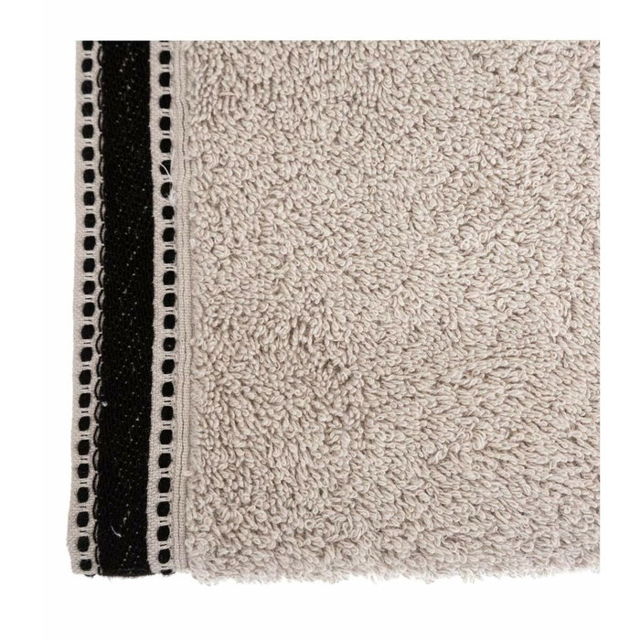 Atmosphera Toalla de baño Joia color lino 50 x 90 cm