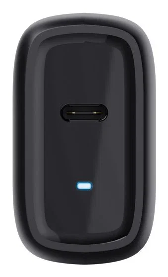 Trust Maxo Cargador de Pared GaN 45W USB-C con Carga Rápida Power Delivery 3.0 Incluye Cable 2m Negro
