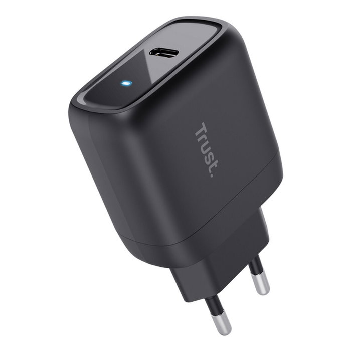 Trust Maxo Cargador GaN USB-C 45 W Negro con Cable 2 m