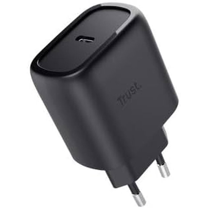 Trust Maxo Cargador GaN USB-C 45 W Negro con Cable 2 m