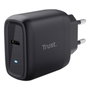 Trust Maxo Cargador GaN USB-C 45 W Negro con Cable 2 m