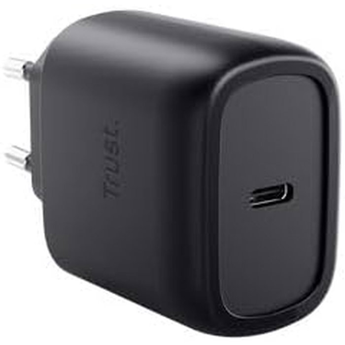 Trust Maxo Cargador GaN USB-C 45 W Negro con Cable 2 m