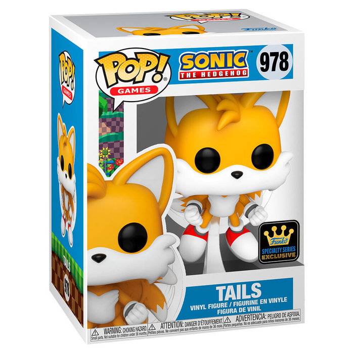 FUNKO Pop! Sonic The Hedgehog Tails (Flying) Exclusive