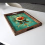 Aberto Design REF011 Bandeja de Madera Maciza 48x38x4 cm