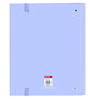 Carpeta de anillas Benetton Lila Lila 27 x 32 x 3.5 cm