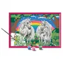 Ravensburger Kit de pintura por números Unicorn Land 25849, 31 x 21 cm, a partir de 9 años