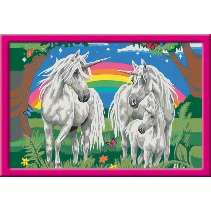 Ravensburger Kit de pintura por números CreArt Kids Unicorn Land (31 x 21 cm)