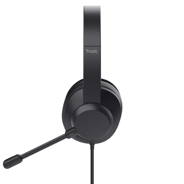 Trust Ayda Max Auriculares con Micrófono ENC USB Type-C/A Negro