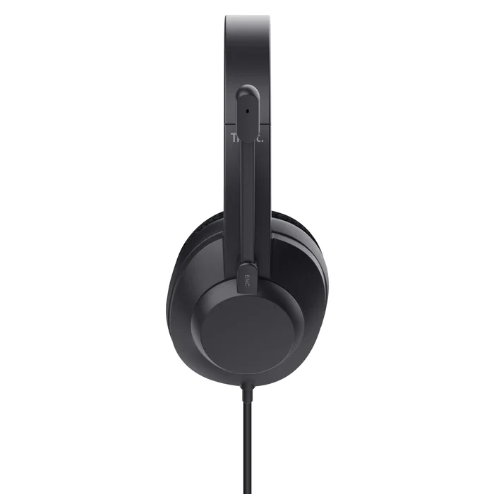 Trust Ayda Max Auriculares con Micrófono ENC USB Type-C/A Negro