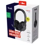 Trust Ayda Max Auriculares con Micrófono ENC USB Type-C/A Negro
