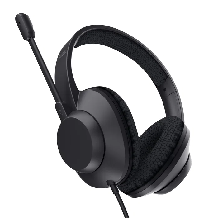 Trust Ayda Max Auriculares con Micrófono ENC USB Type-C/A Negro