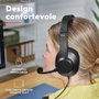 Trust Ayda Max Auriculares USB con Micrófono ENC Negro