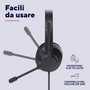 Trust Ayda Max Auriculares USB con Micrófono ENC Negro