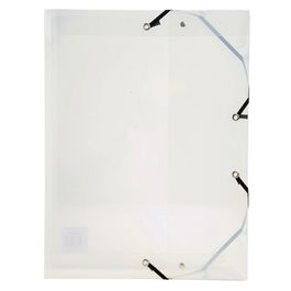 Carpeta De Proyectos Exacompta Exabox Pp Cristal A4 Gomas 6 Cm (Set de 8)