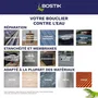 Bostik Waterstop Membrana Impermeabilizante para Reparación de Fugas Cartucho 290 ml Gris
