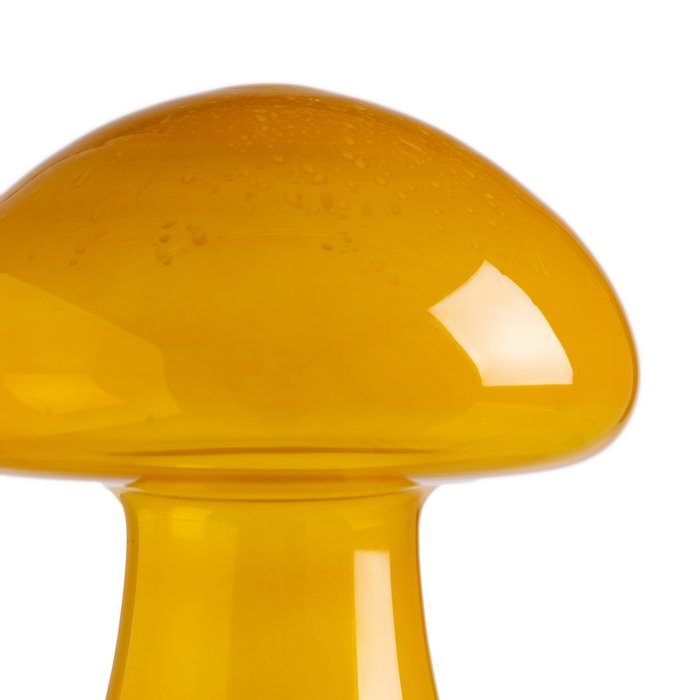 Figura Seta Amarillo Cristal Decoración 17 X 17 X 30 cm (Set de 2)