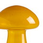 Figura Seta Amarillo Cristal Decoración 17 X 17 X 30 cm (Set de 2)
