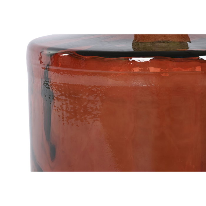 DKD Home Decor Jarrón Enea de Cristal Reciclado 30 L