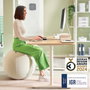 Leitz Balón de asiento Active 65 cm Antideslizante Gris