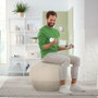 Leitz Balón de asiento Active 65 cm Antideslizante Gris