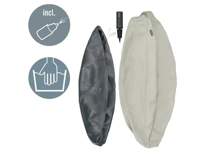 Leitz Balón de asiento Active 65 cm Antideslizante Gris
