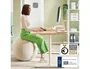 Leitz Balón de asiento Active 65 cm Antideslizante Gris