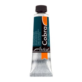 Cobra Cobra Artist Color Al Óleo Miscible Con Agua Negro Verdosa Perileno 721, 40 ml