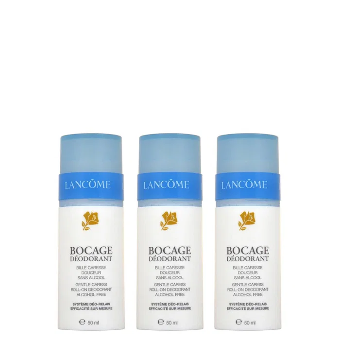 Lancome Set Trio Desodorantes Spray Bocage y Softening para Mujer, 3 piezas de 50 ml Lancome Set Trio Desodorantes Spray Bocage y Softening para Mujer, 3 piezas de 50 ml